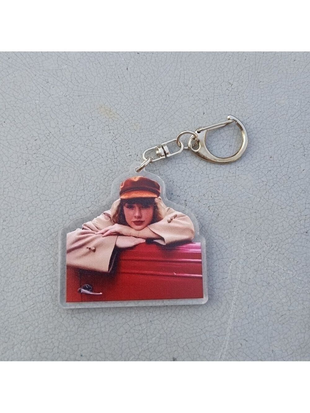 🆓 Free W/Purchase, Taylor Swift Acrylic Charm Keychain NWT style 2